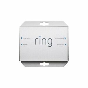 Ring Wired Power Over Ethernet Injector Door Bell Elite or Stick Up Camera